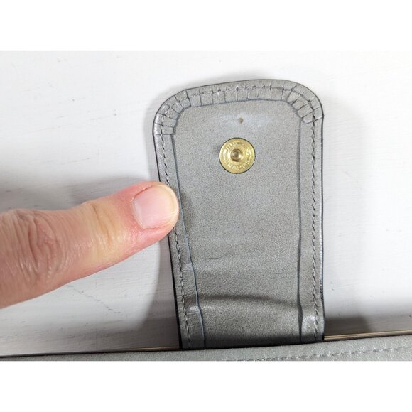 New Old Stock WINFIELD Gray leather wallet, Cowhide leather coin purse Canada - Picture 6 of 14